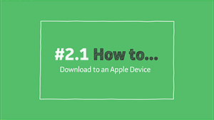 VLeBooks - How To Download an eBook to an Apple Device