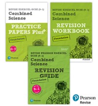 Image for New Pearson Revise Edexcel GCSE (9-1) Combined Science Foundation Complete Revision & Practice Bundle - 2023 and 2024 exams
